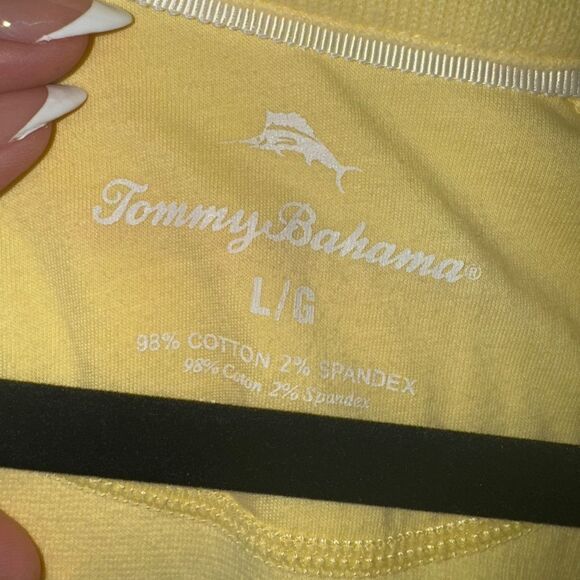 Tommy Bahama Yellow Sweater - Picture 5 of 6